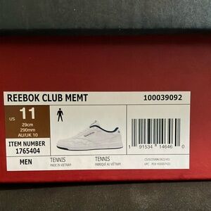 Reebok Club MEMT Men's size 11